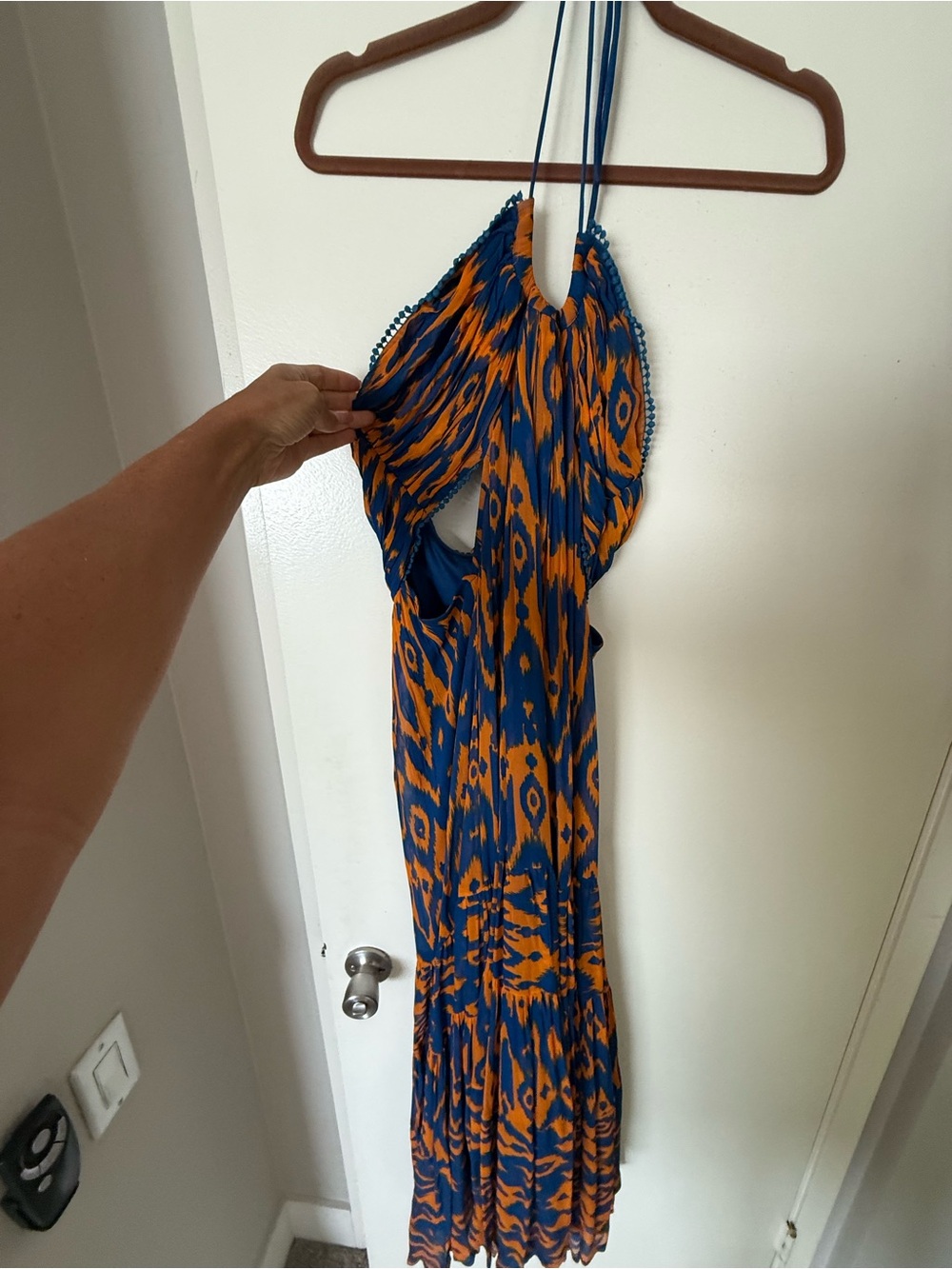 Anthropologie Verb by Pallavi Singhee Cut-Out Midi Dress - Picture 3 of 3